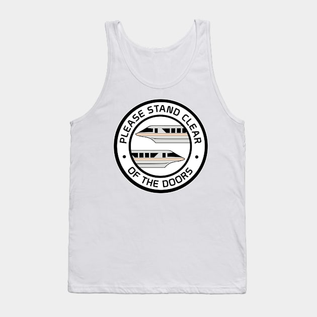 MonorailStandClearPeach Tank Top by WdwRetro